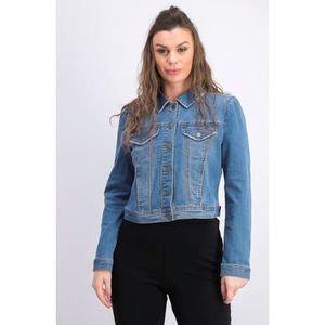 Maison Jules Women's Denim Jacket Blue Size X-Small